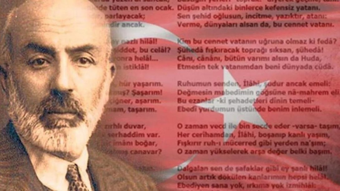 12 Mart İstiklal Marşı'nın Kabul Edildiği Gün ve Mehmet Akif Ersoy'u Anma Günü