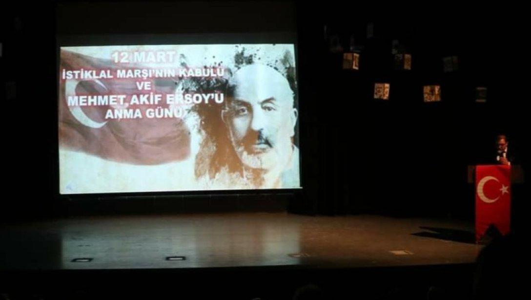 12 Mart İstiklal Marşı'nın Kabul Edildiği Gün ve Mehmet Akif Ersoy'u Anma Günü