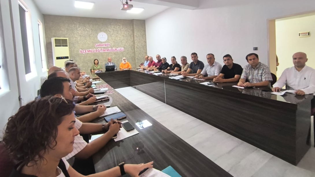 2025-2026 Eğitim Öğretim Yılı Sene Başı  Müdürler Kurulu Toplantısı